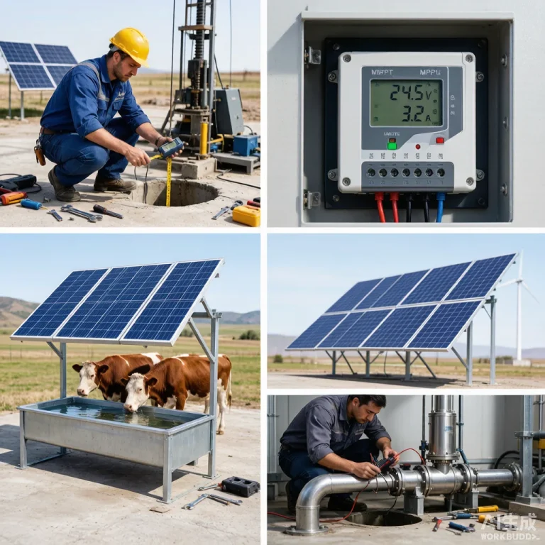 Solar Pump Installation Guide: From Site Survey to Commissioning and Acceptance Testing