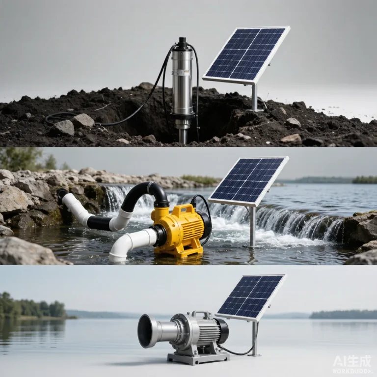 How to Select Solar Pump for Different Water Sources: Well, River, Lake, and Borehole