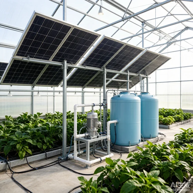 Solar Water Pumps for Greenhouse and Hydroponic Farming Systems: Complete Design Guide