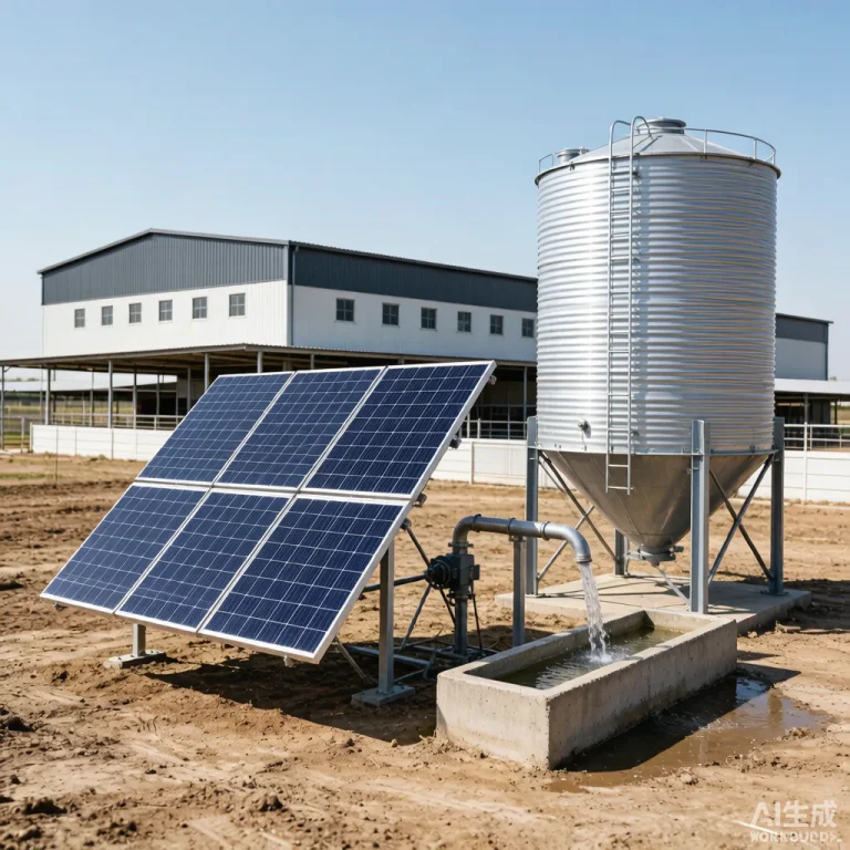 Solar Water Pumps for Poultry Farm Water Supply: System Design and Sizing Guide