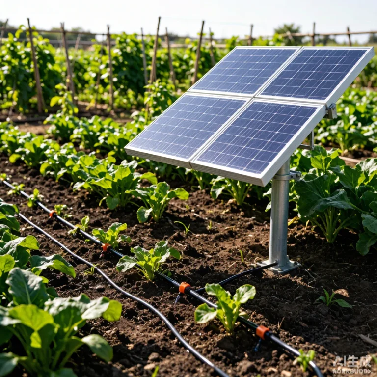 Solar Drip Irrigation System Design: Water Demand, Pressure and Pump Sizing Guide