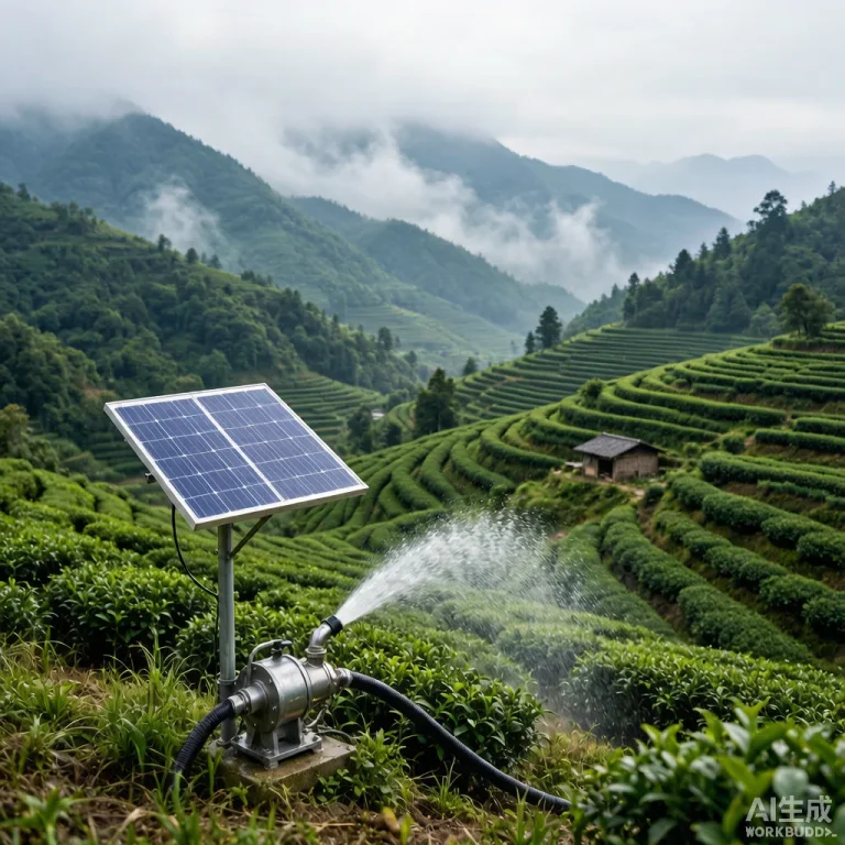 Solar Water Pumps for Tea Plantation Irrigation: System Design and ROI Guide